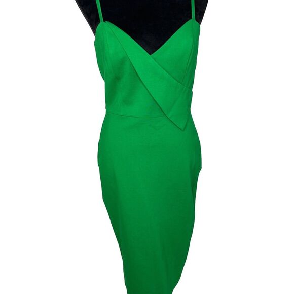 Lavish Alice Green Origami Ponte Dress Size 8 NWT - Picture 7 of 12